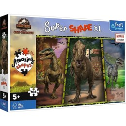 Puzzle 104 elementy XL Super Shape Dinozaury Jurassic World Trefl