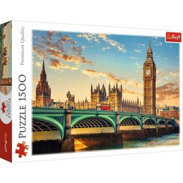 Puzzle 1500 elementów Londyn, Wielka Brytania Trefl