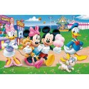 Puzzle 24 elementy SUPER MAXI Mickey w wesołym miasteczku Trefl