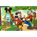 Puzzle 24 elementy SUPER MAXI Wesoły Domek i przyjaciele, Mickey Trefl