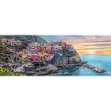 Puzzle 500 elementów Panorama Vernazza o zachodzie słońca, Włochy Trefl