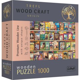 Puzzle drewniane 1000 elementów Przewodniki po świecie Trefl