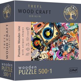 Puzzle drewniane 500+1 elementów W świecie muzyki Trefl