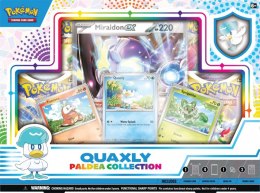 Karty Paldea Pin Box Quaxly Pokemon TCG