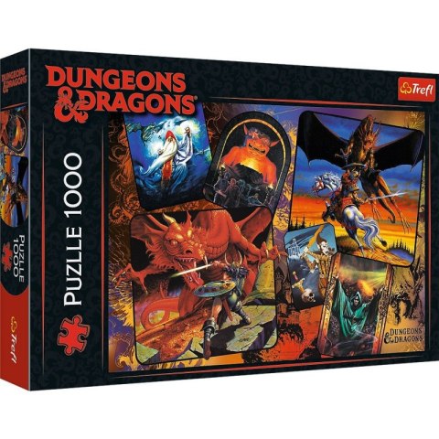 Puzzle 1000 elementów Początki Dungeons Dragons Trefl