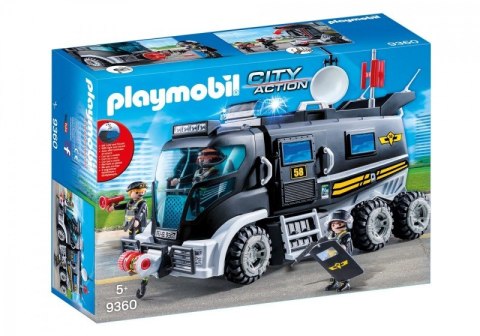 Zestaw z figurkami City Action 9360 Pojazd jednostki specjalnej ze światłem i dźwiękiem Playmobil