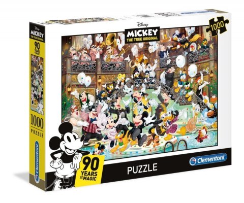 Puzzle 1000 elementów - Mickey 90 years of magic Clementoni