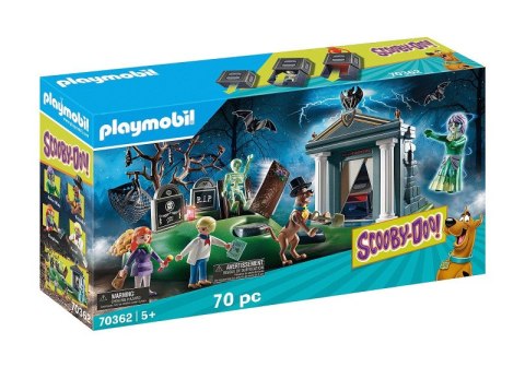 Zestaw z figurkami Scooby-Doo 70362 Przygoda na cmentarzu Playmobil