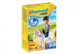 Figurki 1.2.3 70410 Chłopiec z kucykiem Playmobil