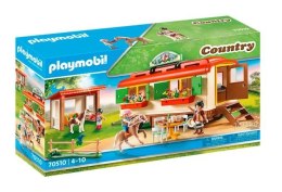 Zestaw figurek Country 70510 Kemping z kucykami i przyczepką Playmobil