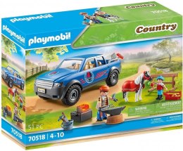 Zestaw figurek Country 70518 Mobilny kowal Playmobil