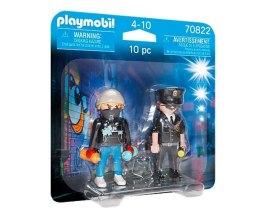 Figurki Duo Pack 70822 Policjant i grafficiarz Playmobil