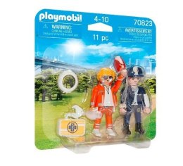 Figurki Duo Pack 70823 Lekarz pogotowia i policjantka Playmobil