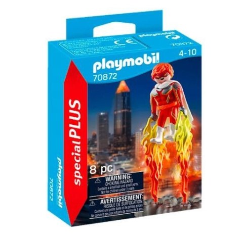 Zestaw z figurką Special Plus 70872 Superbohater Playmobil