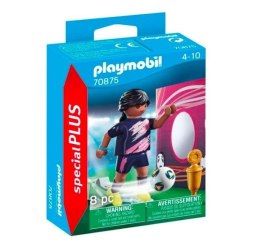Zestaw z figurką Special Plus 70875 Piłkarka z bramką Playmobil