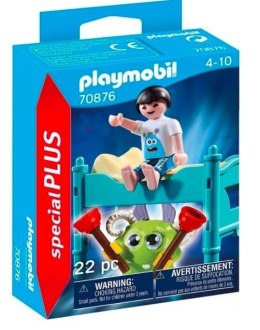 Zestaw z figurką Special Plus 70876 Dziecko z potworkiem Playmobil