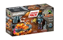 Zestaw DINO Rise 70909 Starter Pack Walka z ognistym skorpionem Playmobil