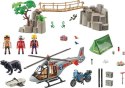 Zestaw figurek Rescue Action 70663 Misja śmigłowca w kanionie Playmobil