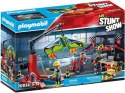 Zestaw figurek Stunt Show 70834 Lotniczy pokaz kaskaderski: Stacja serwisowa Playmobil