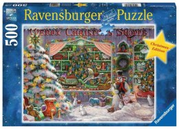 Puzzle 500 elementów Sklep świąteczny Ravensburger Polska