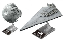 Modele do sklejania Star Wars Gwiazda Śmierci i Krążownik Imperium 1/14500 Revell