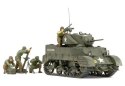 U.S. Light Tank M5A1 "Pursuit Operation" Set (w/4 Figures) Tamiya