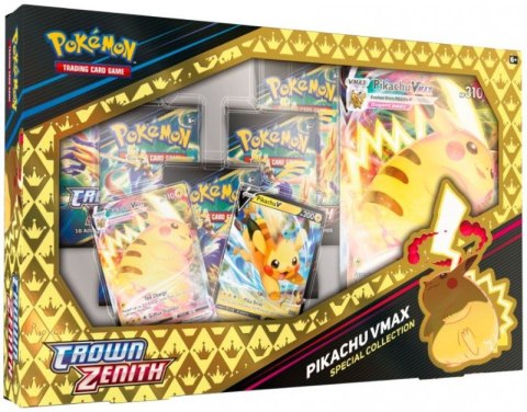 Karty Crown Zenith VMAX Picachu Pokemon TCG