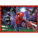 Puzzle 4w1 Bohaterski Spider Man Trefl