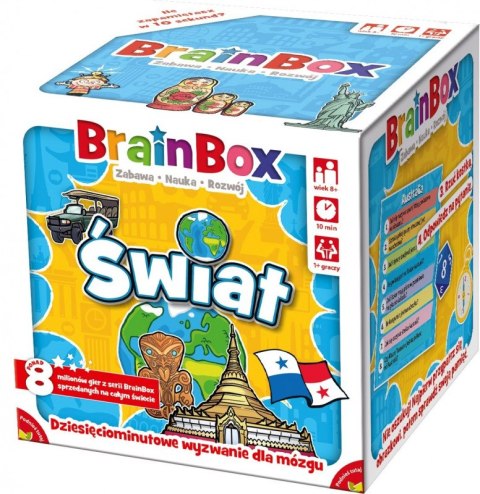 Gra BrainBox Świat (Druga edycja) Rebel