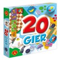 Gra Zestaw 20 gier, Gry Rodzinne Alexander