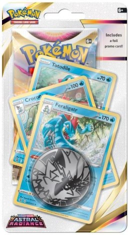 Karty Astral Radiance Premium Checklane Blister Feraligatr Pokemon TCG