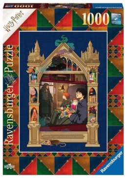 Ravensburger - Puzzle 2D 1000 elementów: Harry Potter Pociąg do Hogwartu