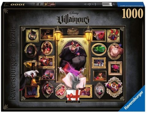 Ravensburger - Puzzle 2D 1000 elementów: Villainous. Ratigan