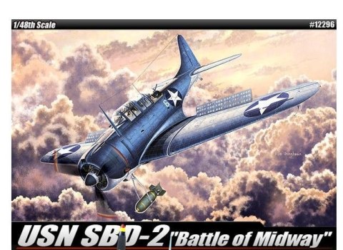 Model do sklejania USN SBD-2 Midway Academy