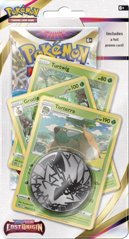 Karty Lost Origin Premium Checklane Blister Torterra Pokemon TCG