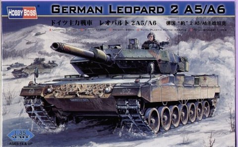 Model do sklejania German Tank Leopard 2 A5/A6 Hobby Boss