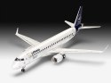 Model plastikowy Embraer 190 Lufthansa New Livery Revell