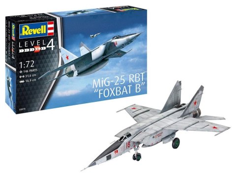 Model plastikowy MiG-25 RBT Revell