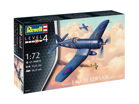 Model plastikowy samolot F4U-1B Corsair Royal Navy Revell