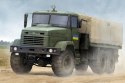 Model plastikowy ukraińska ciężarówka KrAZ-6322 "Żołnierz" Hobby Boss