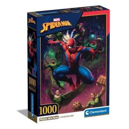 Puzzle 1000 elementów Comapact Spiderman Clementoni