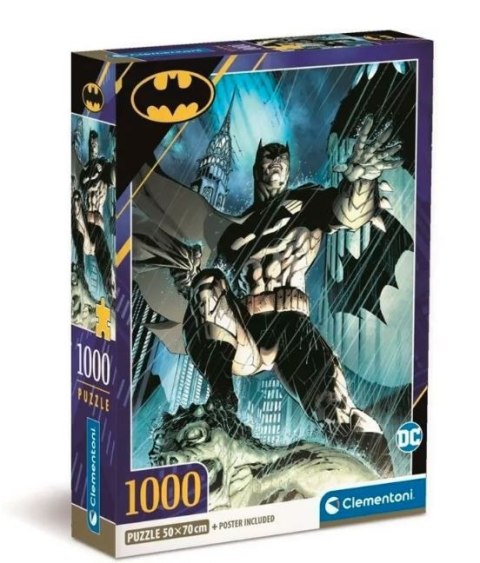 Puzzle 1000 elementów Compact Batman Clementoni