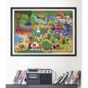 Puzzle 1000 elementów Compact Disney Maps Alice Clementoni