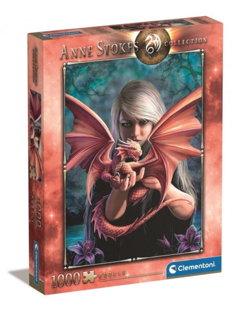 Puzzle 1000 elementów Kolekcja Anne Stokes Dragonkin Clementoni