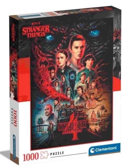 Puzzle 1000 elementów Netflix Stranger Things Clementoni