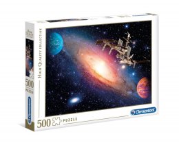 Puzzle 500 elementów HQ International Space Station Clementoni