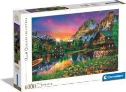 Puzzle 6000 elementów Alpejskie jezioro Clementoni