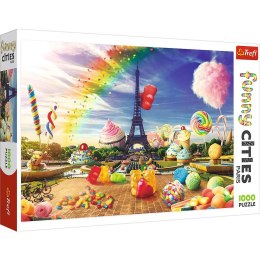Trefl: Puzzle 1000el.- Funny Cities: Słodki Paryż