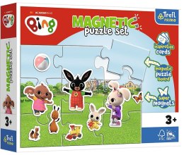 Trefl: Puzzle magnetyczne - Zabawy świat Binga