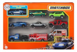 Samochodziki Matchbox 9-pak asortyment Mattel